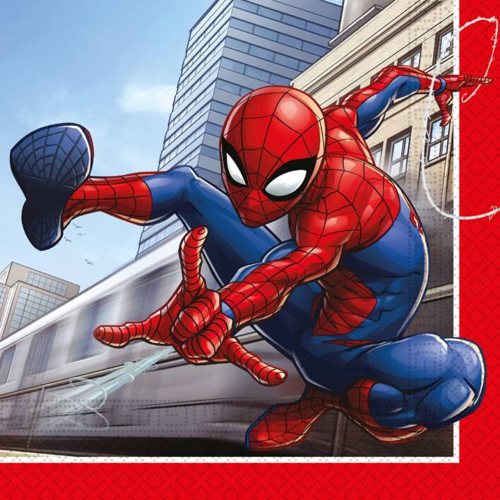 Spider-man servietter 33x33 cm
