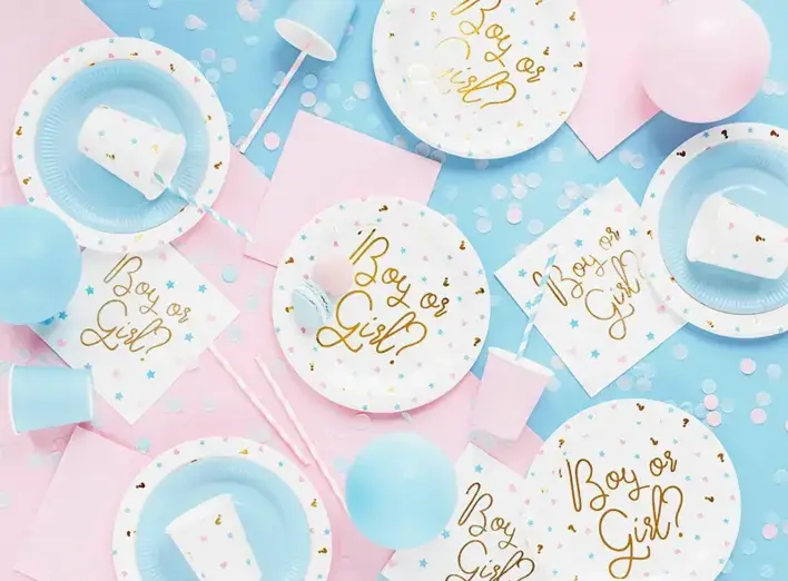 Gender reveal kopper