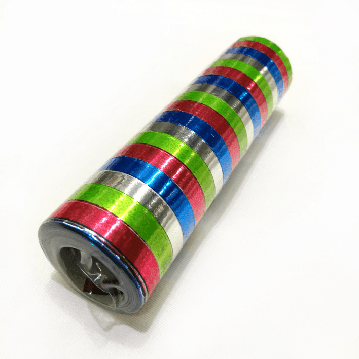Serpentiner multifarvet metallisk