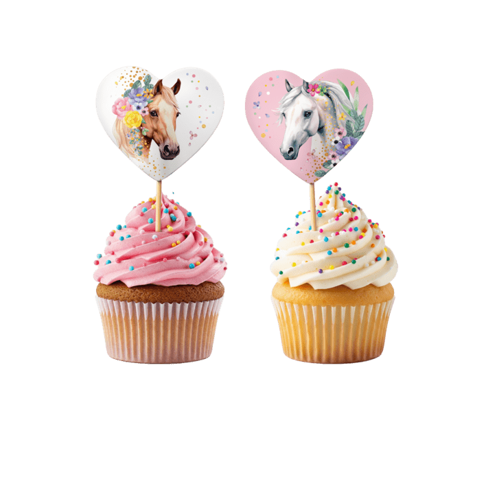 HESTE CUPCAKE PICKS