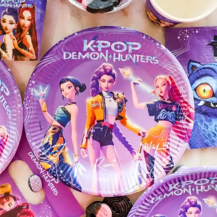 K-pop Demon Hunters Tallerkener