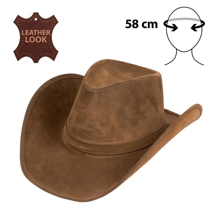Cowboy hat Wyoming brun