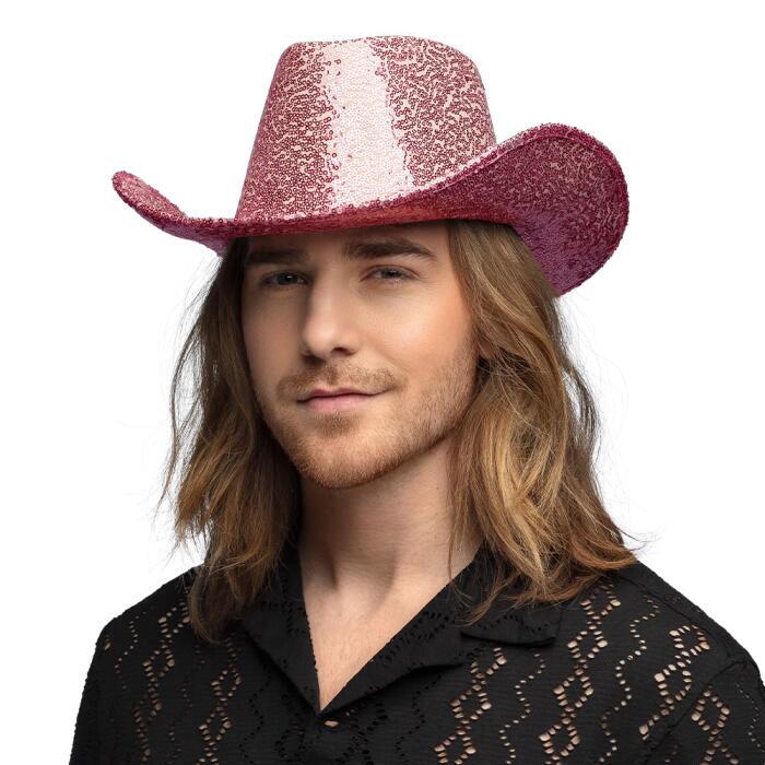 Cowboy Hat Rodeo Party Lyserød