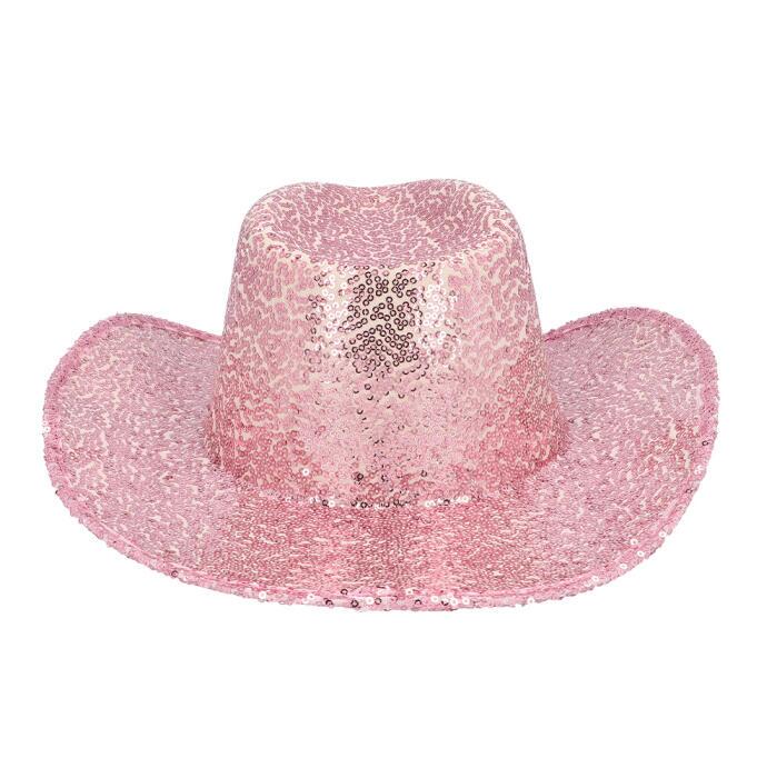 Cowboy Hat Rodeo Party Lyserød