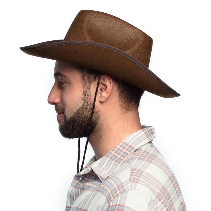 Cowboyhat Rodeo mørkebrun