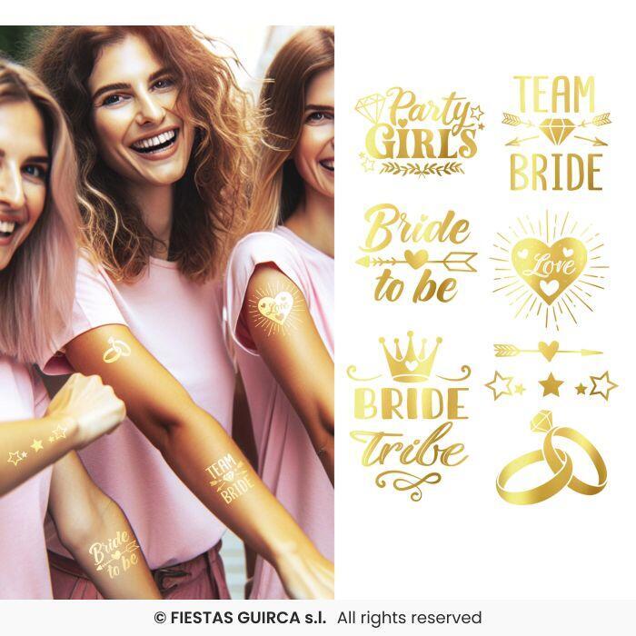 Bride to be/Team bride tatoveringer