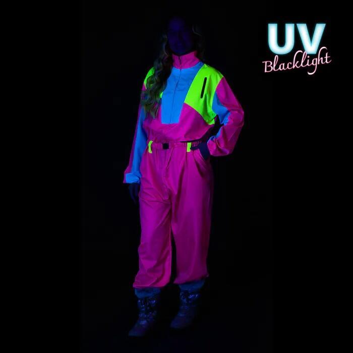 Skidragt i pink til kvinder UV