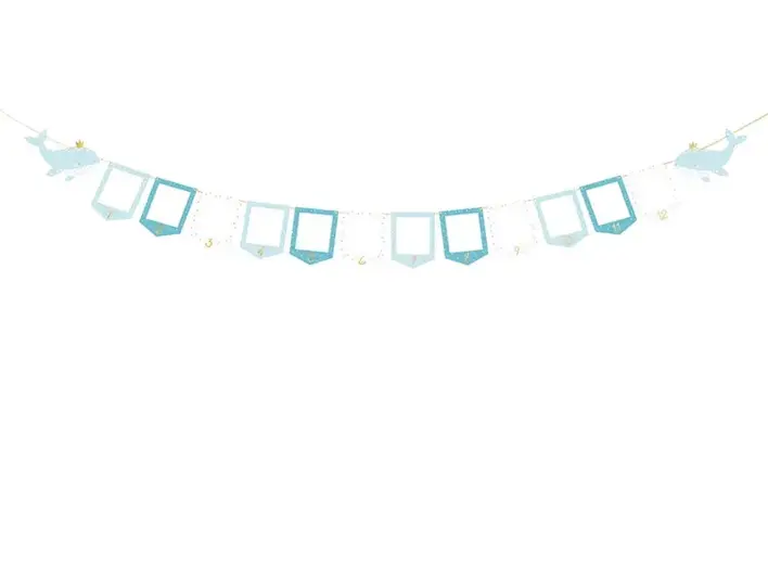 Fotoramme banner Lyseblå