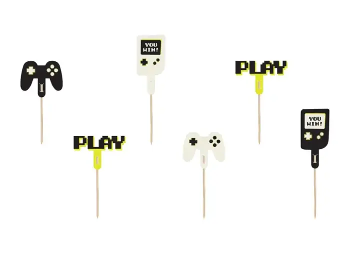 Gamer kage toppers