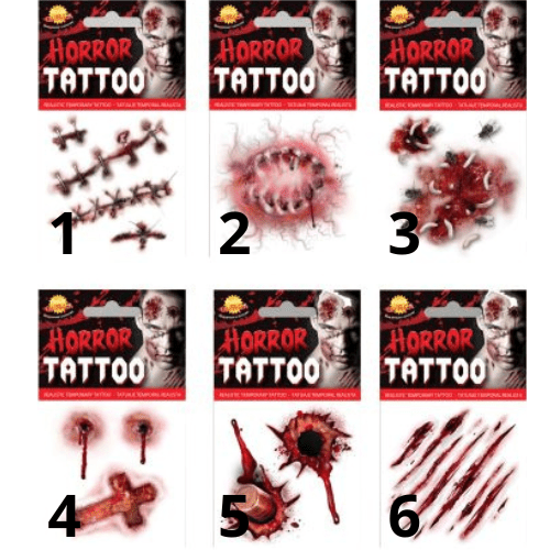 Sår og Ar tatovering