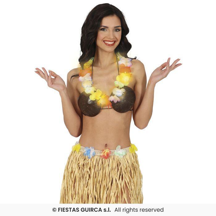 Hawaii krans med lys