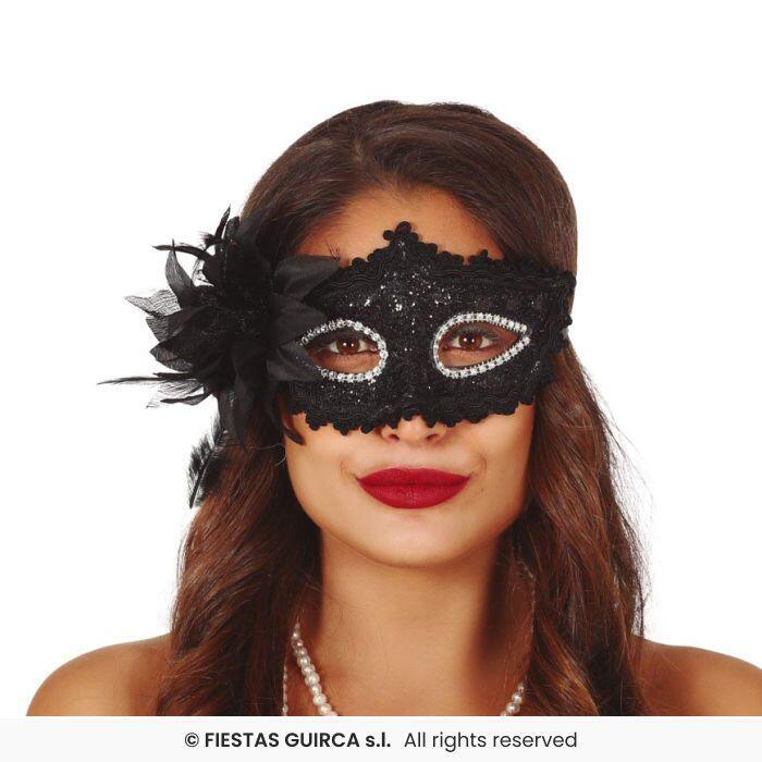 Sort blonde maske
