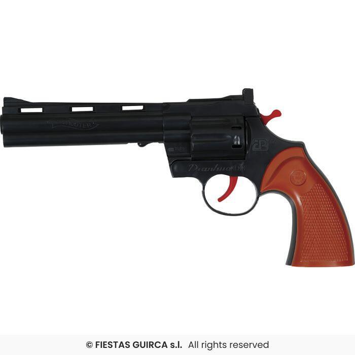 Cowboy pistol i sort