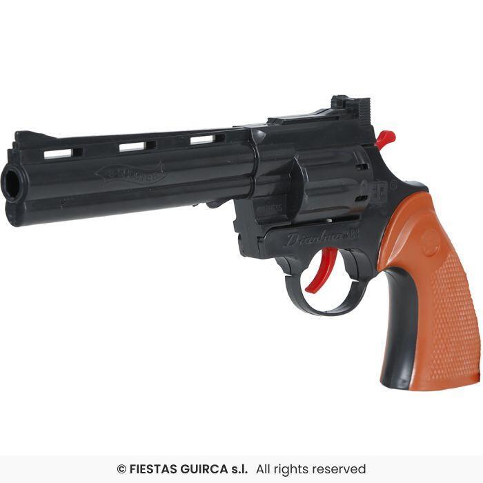 Cowboy pistol i sort