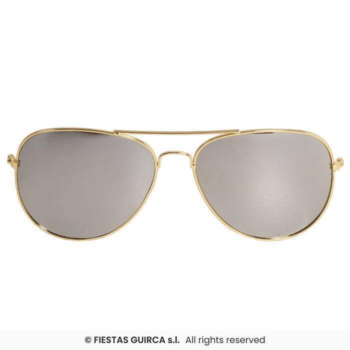 Solbrille, Politi med spejlglas