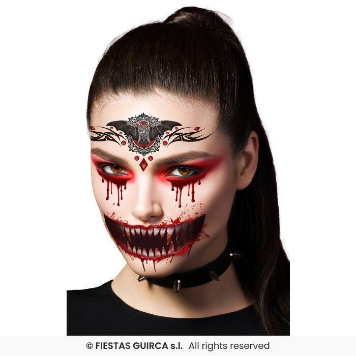 Sår og Ar tattoo - Vampire Face