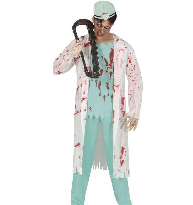Zombie lægekostume - Teen