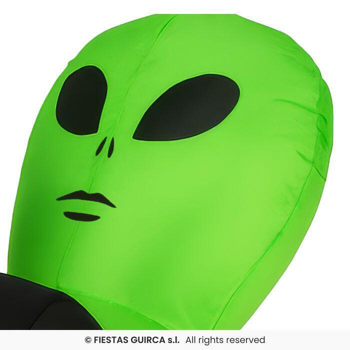 Oppusteligt Bæres af Alien Kostume