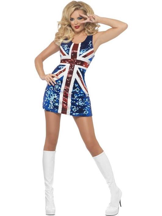 Britania glitter kostume