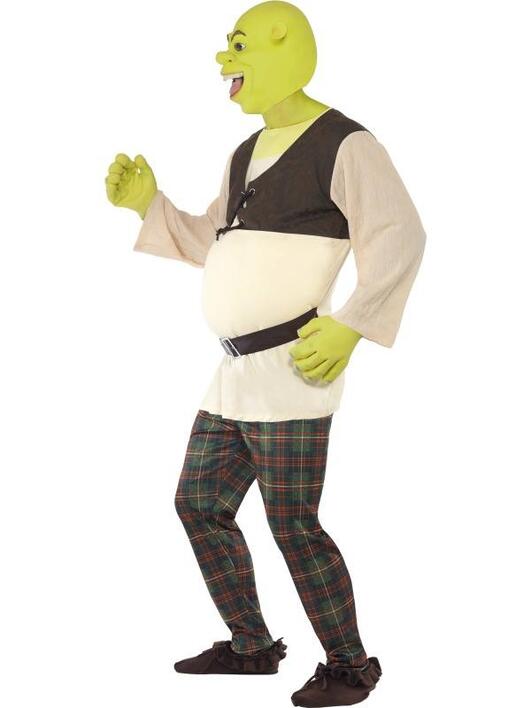 Shrek kostume voksne