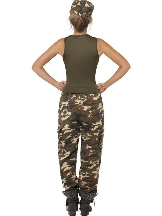 Kaki camouflage kostume kvinder