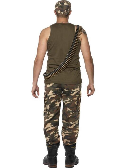 Kaki camouflage militær kostume mænd