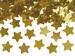 Konfetti Kanon med stjerner i guld 40 cm