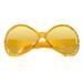 Disco brille i gul med similisten
