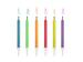 Fødselsdagslys Med Flammer i Farver 6 stk