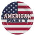 USA tallerken - American Party