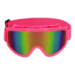 Skibrille i neon pink