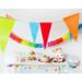 Hat Rainbow cake 'Happy birthday'