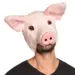 Grise plys halvmaske