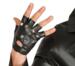 Punker handske med nitter uden fingre