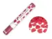 Konfettikanon røde rosenblade - 40 cm