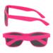Pink Neon Brille - sort glas