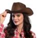 Cowboyhat Rodeo mørkebrun