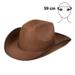 Cowboyhat Rodeo mørkebrun