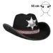 Cowboyhat Sherif sort - barn