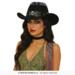 Sort Cowboyhat med Kranie