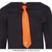 Slips med pailletter i neon orange