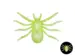 Glow In The Dark Edderkop 4stk.