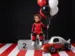 Stående racerbil folieballon