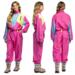 Skidragt i pink til kvinder UV