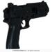 Politi pistol - 28 cm