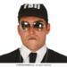 Solbrille, Politi med spejlglas