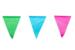 Multifarvet flagbanner - 10M