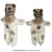 Uhyggelig bamse - 60 cm
