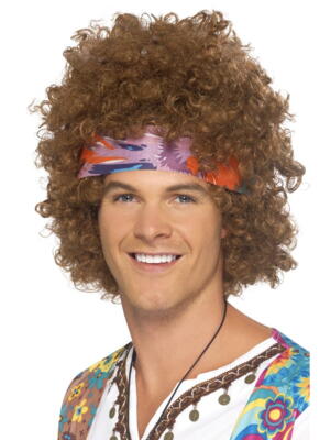 Hippie Paryk med hårbånd