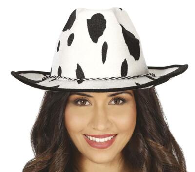 Sortbroget Cowboy hat